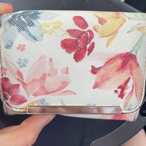 Floral wallet